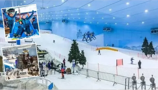 Ski Dubai Snow Park indoor snow experience